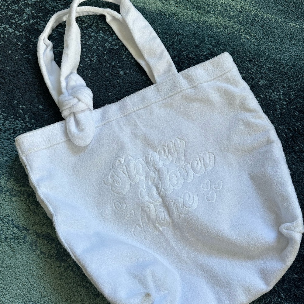 Stoney Clover Lane Terry Cloth Tote Bag